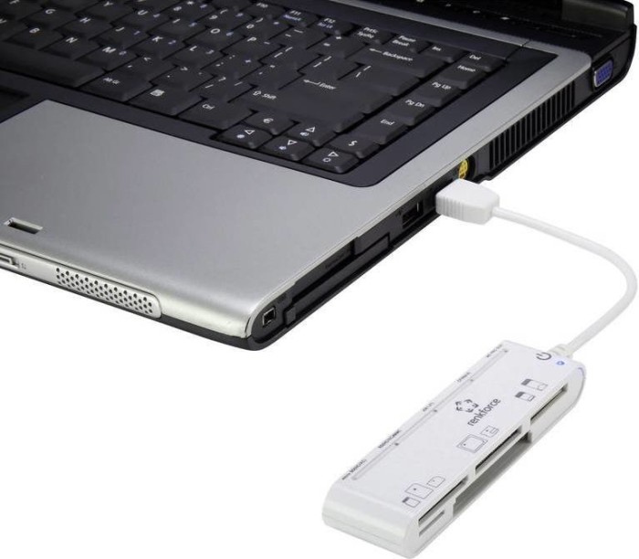 Renkforce CR45e Multi-slot-Czytniki kart pamięci, USB-A 2.0 [wtyczka]