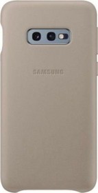 Samsung Leather Cover für Galaxy S10e grau