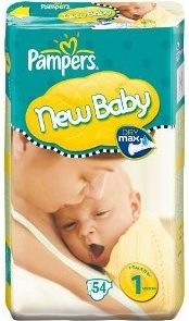 Pampers Premium Protection New Baby Gr.1 Einwegwindel, 2-5kg, 92 Stück