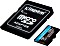 Kingston Canvas Go! Plus R170/W90 microSDXC 128GB Kit, UHS-I U3, A2, Class 10 Vorschaubild