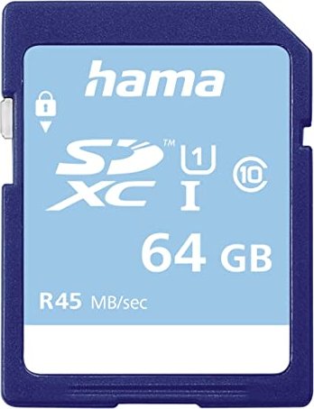 Hama SDXC 64GB, Class 10