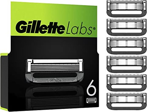Gillette Labs Systemklingen 6er Rasierklingen
