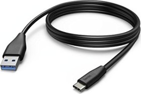 Hama Lade-/Datenkabel USB-C/USB-A, 3.0m, schwarz