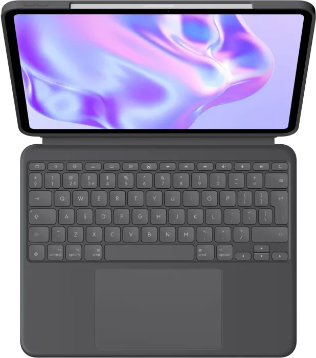 Logitech Combo Touch, KeyboardDock do Apple ipad Pro 13" (M4) 2024, grafit, UK