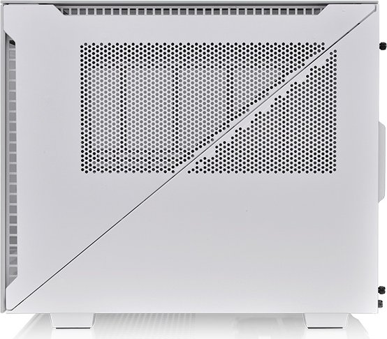 Thermaltake Divider 200 TG Snow Edition, biały, szklane okno