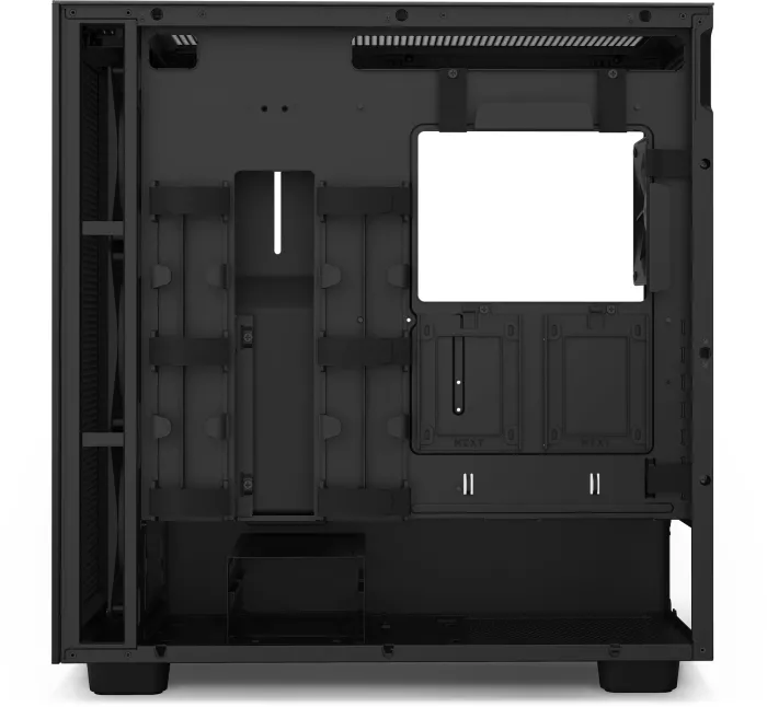 NZXT H7 Flow RGB Black, czarny, szklane okno