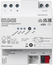 Jung KNX Spannungsversorgung 30V, 640mA, 4TE REG, Netzteil