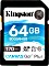 Kingston Canvas Go! Plus R170/W70 SDXC 64GB, UHS-I U3, Class 10 (SDG3/64GB)