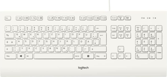 Logitech Corded Keyboard K280e, weiß ab € 17,25 (2024) | Preisvergleich  Geizhals Deutschland