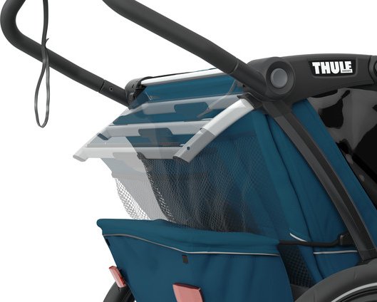 Thule Chariot Cross 1 2021 przyczepa rowerowa majolica blue