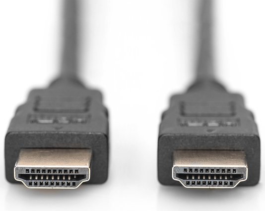 Digitus przewód HDMI z Ethernet, czarny, 1m