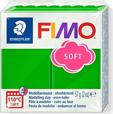 FIMO SOFT Modelliermasse, ofenhärtend, tropischgrün, 57 g
