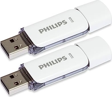 Philips Snow Edition 32GB, USB-A 2.0, 2er-Pack