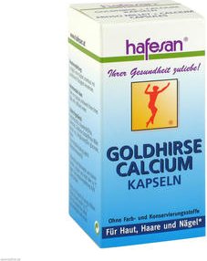 Hafesan Goldhirse Calcium Kapseln 75St