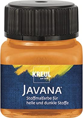 Kreul Javana Stoffmalfarbe 20ml, orange