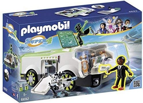 playmobil Super 4 - Techno Chamäleon mit Agent Gene