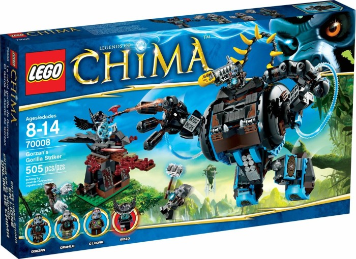 LEGO Legends of Chima Modelle - Gorzans Gorilla-Roboter