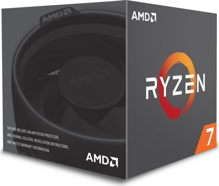 AMD Ryzen 7 1700, 8C/16T, 3.00-3.70GHz, boxed