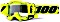 100% Accuri Forecast safety goggles fluo yellow/clear lens (50220-004-02)