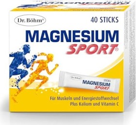 Dr. Böhm Magnesium Sport Granulat Sticks, 40 Stück