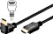Assmann HDMI 1.4 cable angled, black, 1m (AK627-01-WINKEL)