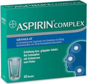 Bayer Aspirin Complex Granulat Beutel, 10 Stück