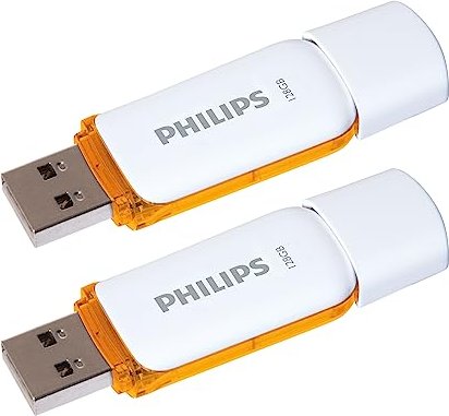 Philips Snow Edition 128GB, USB-A 2.0, 2er-Pack