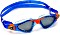Aqua Sphere Kayenne Smoke okulary pływackie niebieski/pomarańczowy (Junior)