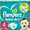 Pampers Baby-Dry Gr.4 Einwegwindel, 7-14kg Vorschaubild
