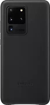 Samsung Leather Cover für Galaxy S20 Ultra schwarz