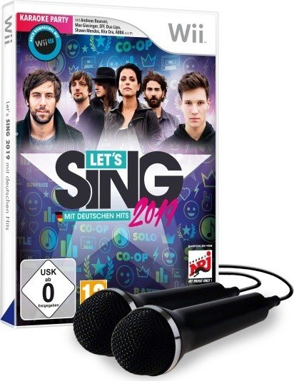 Let's Sing 2019 inkl. 2 Mikrofone (Wii)