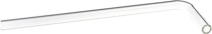 Alphacool HardTube szkło borokrzemowe rura 90°, 30/10cm 16/11mm, przejrzysty