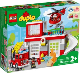 LEGO DUPLO - Feuerwehrwache mit Hubschrauber (10970)