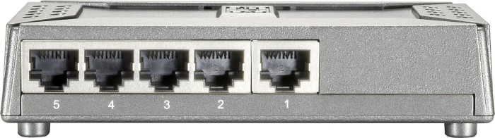 LevelOne FSW Desktop switch, 5x RJ-45