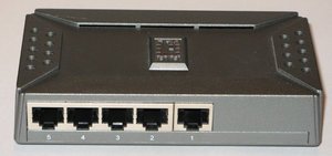 LevelOne FSW Desktop switch, 5x RJ-45