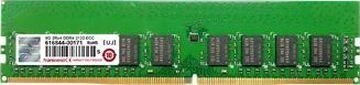 Transcend DIMM 8GB, DDR4-2133, CL15-15-15, ECC