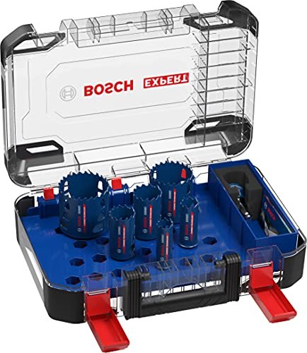 Bosch Professional Expert Tough Material Lochsäge-Set, 9-tlg.