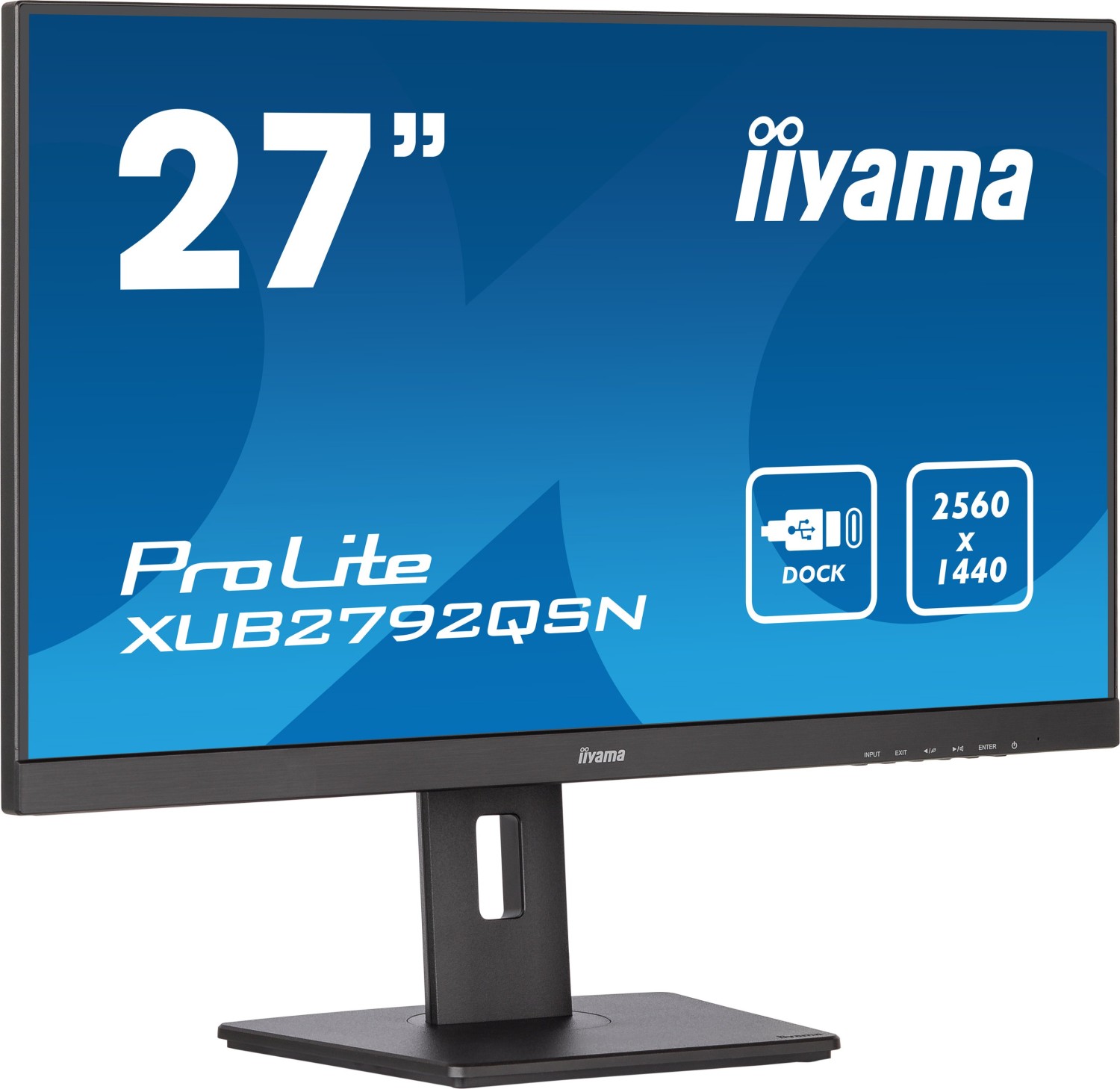 超目玉価格 【在庫目安：あり】 iiyama XUB2792QSN-B5 液晶ディスプレイ 27型/ 2560×1440/ HDMI、Dis  ディスプレイ、モニター