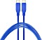 4smarts USB-C auf USB-C Silikon-Kabel High Flex 60W 1.5m blau (468760)