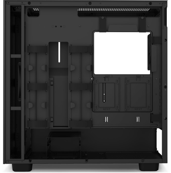 NZXT H7 Black, czarny, szklane okno