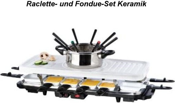 Gourmetmaxx Keramik Raclette/Fondue ab € 64,99 (2024) | Preisvergleich  Geizhals Deutschland