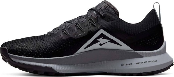 Nike React Pegasus Trail 4 black/dark grey/wolf grey/aura (Herren)