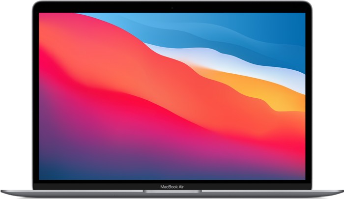 Apple MacBook Air Space Gray, M1 - 8 Core CPU / 7 Core GPU, 8GB RAM, 512GB SSD, DE