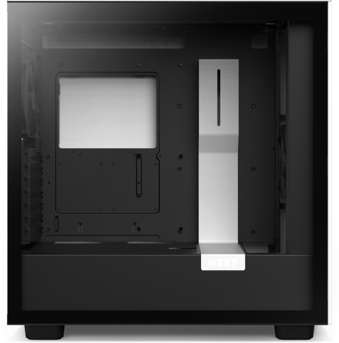 NZXT H7 flow white/Black, white/black, glass window