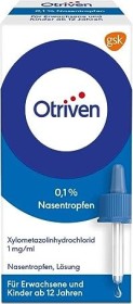 Otriven 0.1% Nasentropfen, 10ml