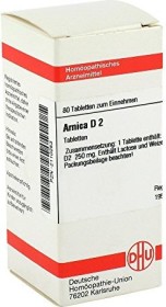 DHU Arnica Tabletten D2, 80 Stück