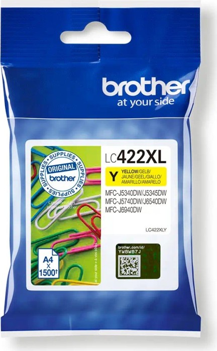 Brother ink LC422XLY yellow