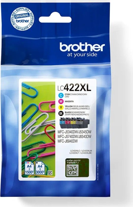 Brother ink LC422XLVAL Valuepack