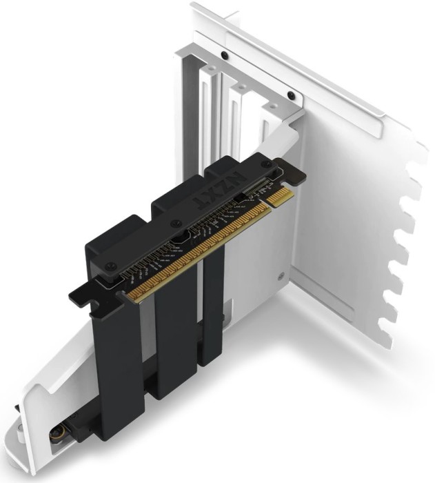 NZXT Vertical GPU Mounting Kit, Riser Card inkl. PCI-Slot Blende für H7, PCIe 4.0, weiß