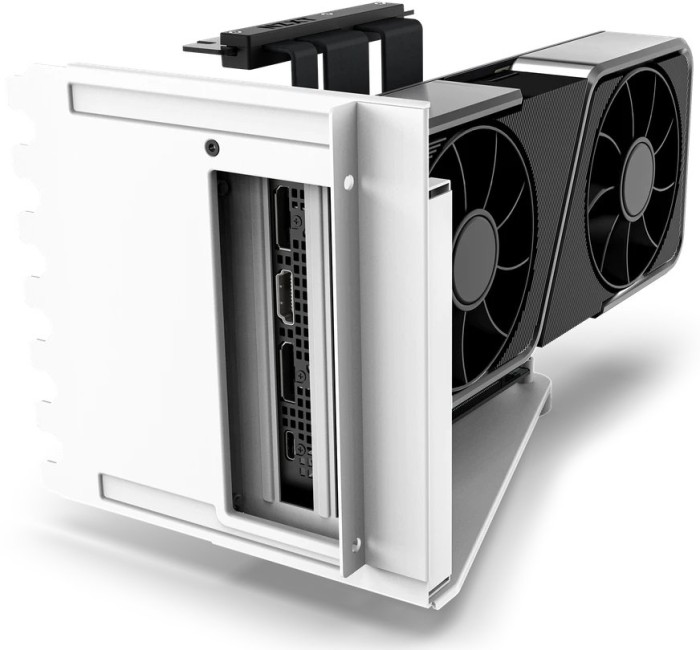 NZXT Vertical GPU Mounting Kit, Riser Card inkl. PCI-Slot Blende für H7, PCIe 4.0, weiß